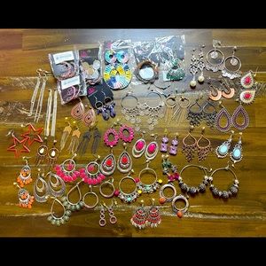 Paparazzi Lot of 40 Pairs of Earrings